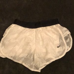 Nike Air white shorts